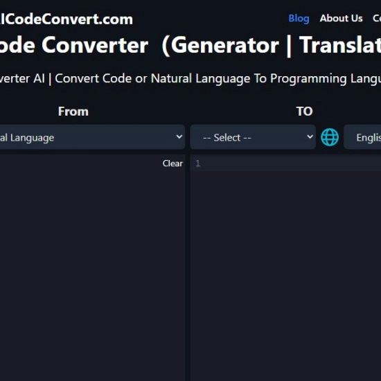 Logo de IA "AI Code Converter".