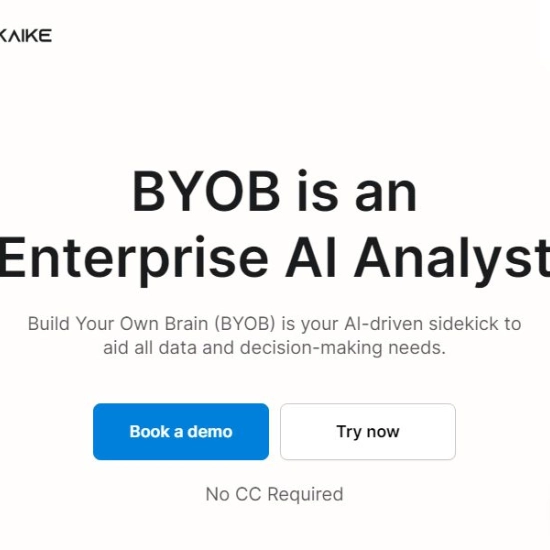 Logo of AI "BYOB".