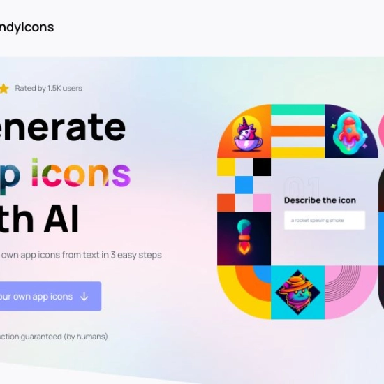 Logo of AI "CandyIcons".