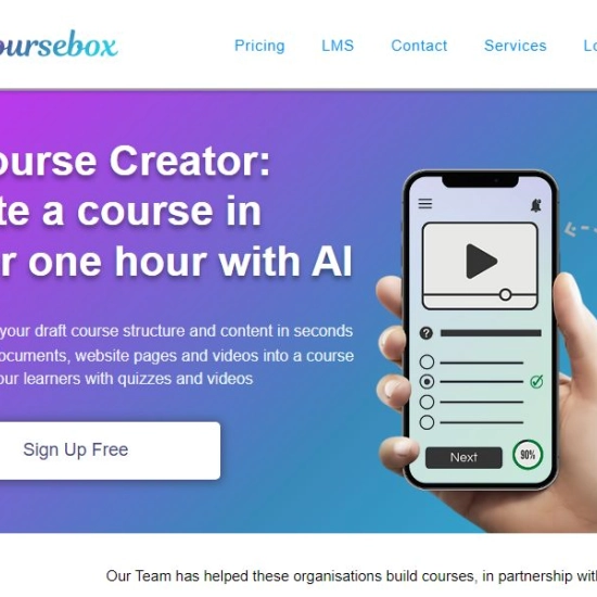 Logo of AI "Coursebox".