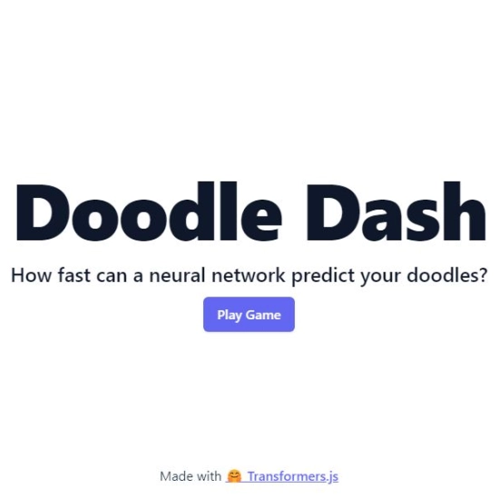 Logo of AI "Doodle Dash".