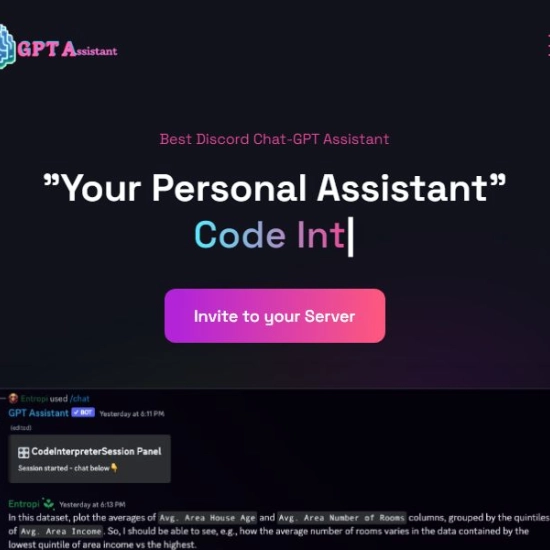 Logo of AI "GPT Assistant".