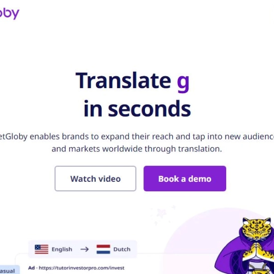 Logo de l'IA "GetGloby".