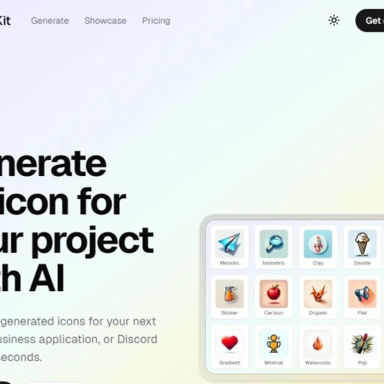 Logo of AI "IconKit".