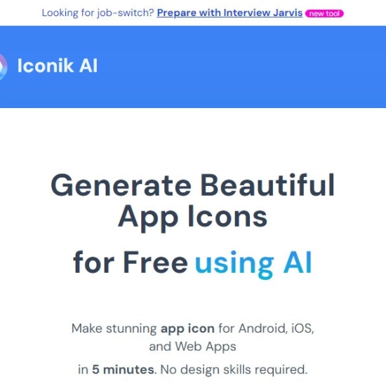 Logo of AI "Iconik AI".