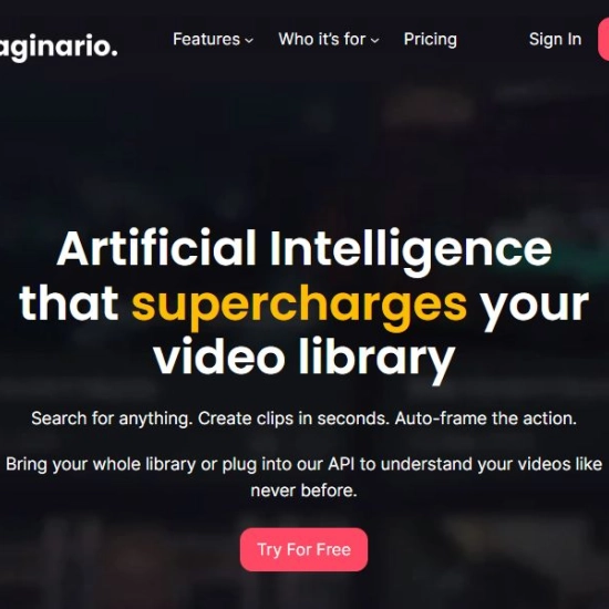 Logo de IA "Imaginario.ai".