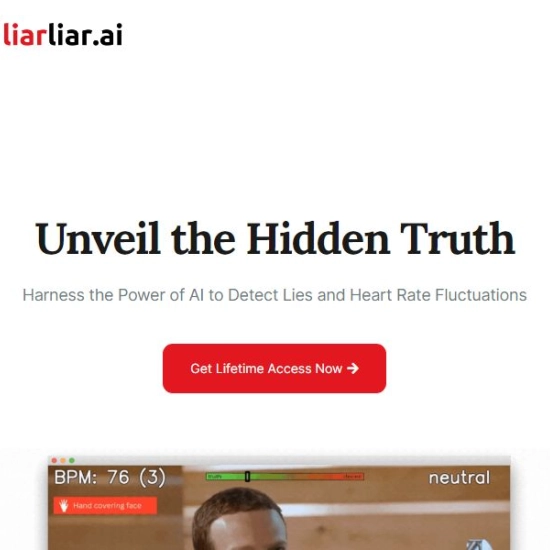 Logo of AI "LiarLiar.AI".