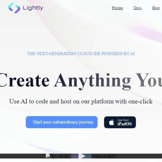 Logo der KI "Lightly".