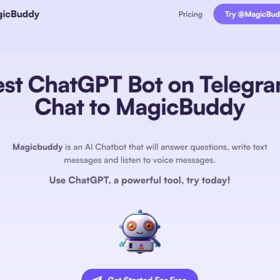 Logo of AI "MagicBuddy".