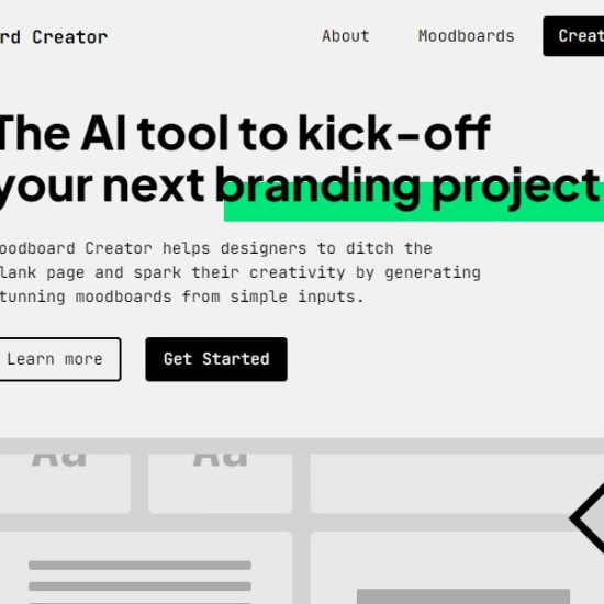 Logo of AI "Moodboard Creator".