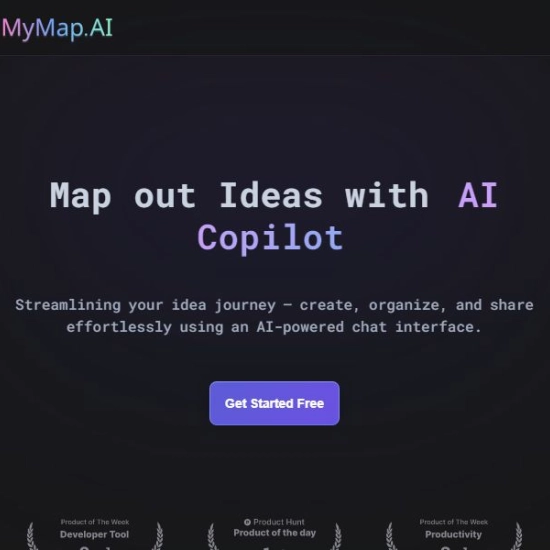 Logo of AI "MyMap.ai".