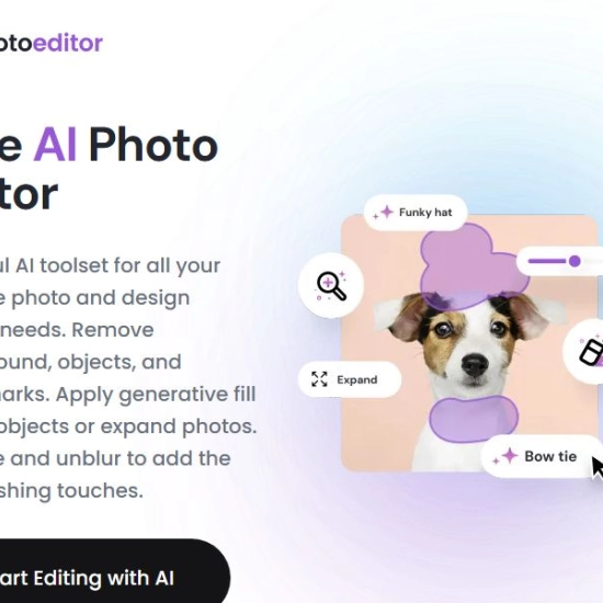 Logo de IA "Photo Editor AI".