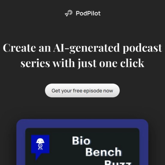 Logo of AI "PodPilot".