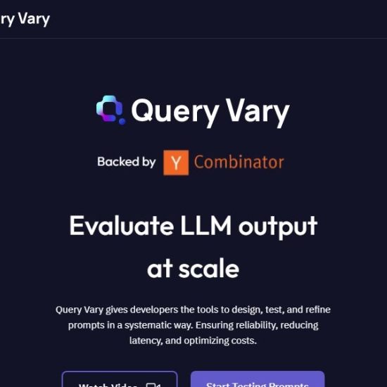 Logo der KI "Query Vary".