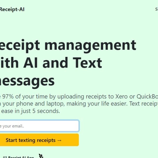 Logo der KI "Receipt AI".