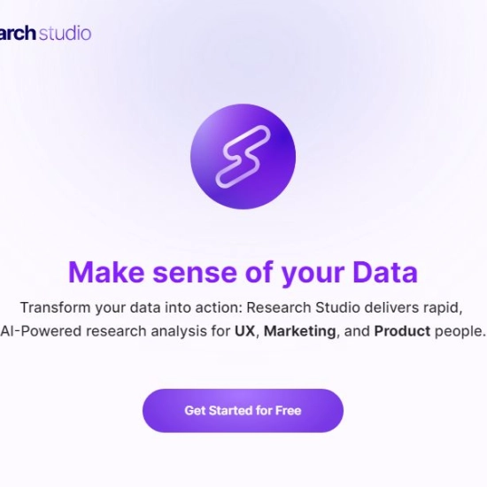 Logo de IA "Research Studio".