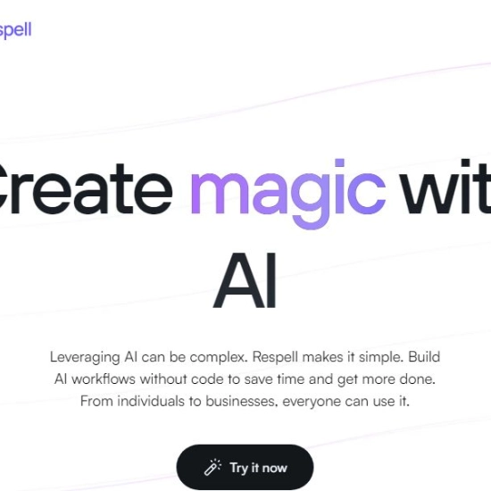 Logo of AI "Respell".