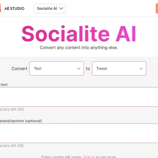 Logo der KI "Socialite AI".