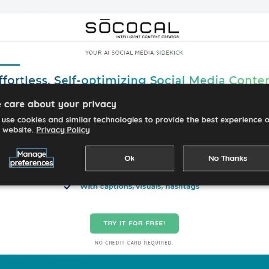 Logo der KI "Sococal.ai".