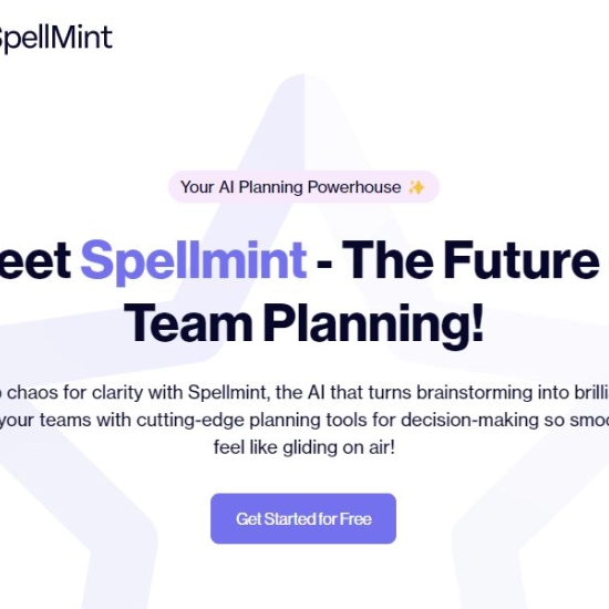 Logo der KI "Spellmint".