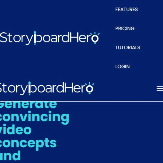 Logo der KI "Storyboard Hero".