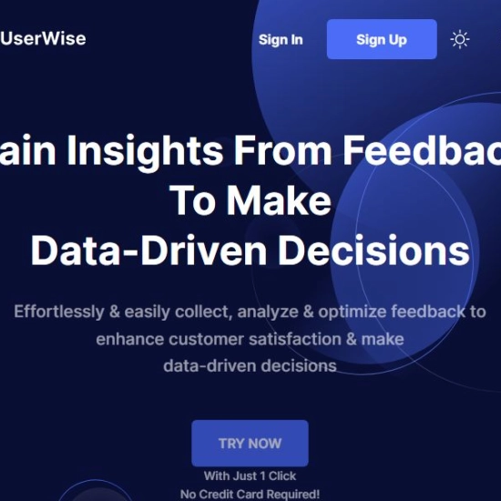 Logo of AI "UserWise".