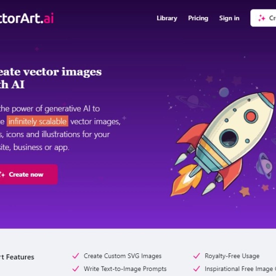 Logo of AI "VectorArt.ai".