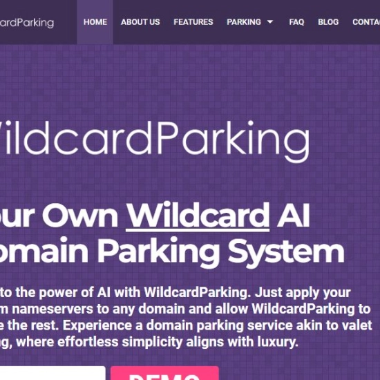 Logo of AI "WildcardParking.com".