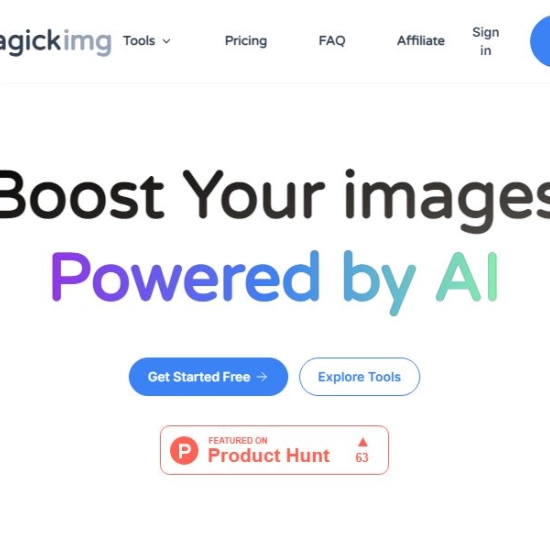 Logo of AI "magickimg".