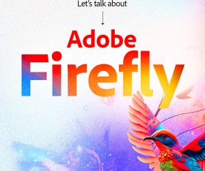 Logo de l'IA "Adobe Firefly".