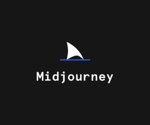 Logo de IA "Midjourney".
